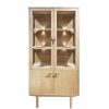 Buffet vitrine Scandinave en Chêne 420 - design danois- Majdeltier