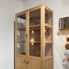 Buffet vitrine Scandinave en Chêne 420 - design danois- Majdeltier