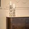 Buffet Arrondi Ritz travertin & chêne 185 cm- richmond-majdeltier-4 Buffet Arrondi Ritz travertin & chêne 185 cm