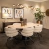 Buffet Arrondi Ritz travertin & chêne 185 cm- richmond-majdeltier-8 Buffet Arrondi Ritz travertin & chêne 185 cm