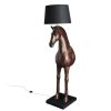 Lampadaire Cheval Amadeus Werns, marron-4 (1) Lampadaire Cheval Amadeus Werns, marron