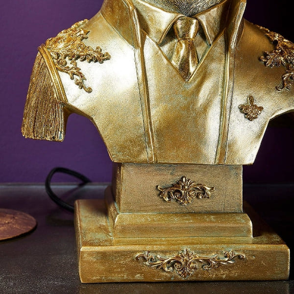Lampe de Table Cerf Or WERNS