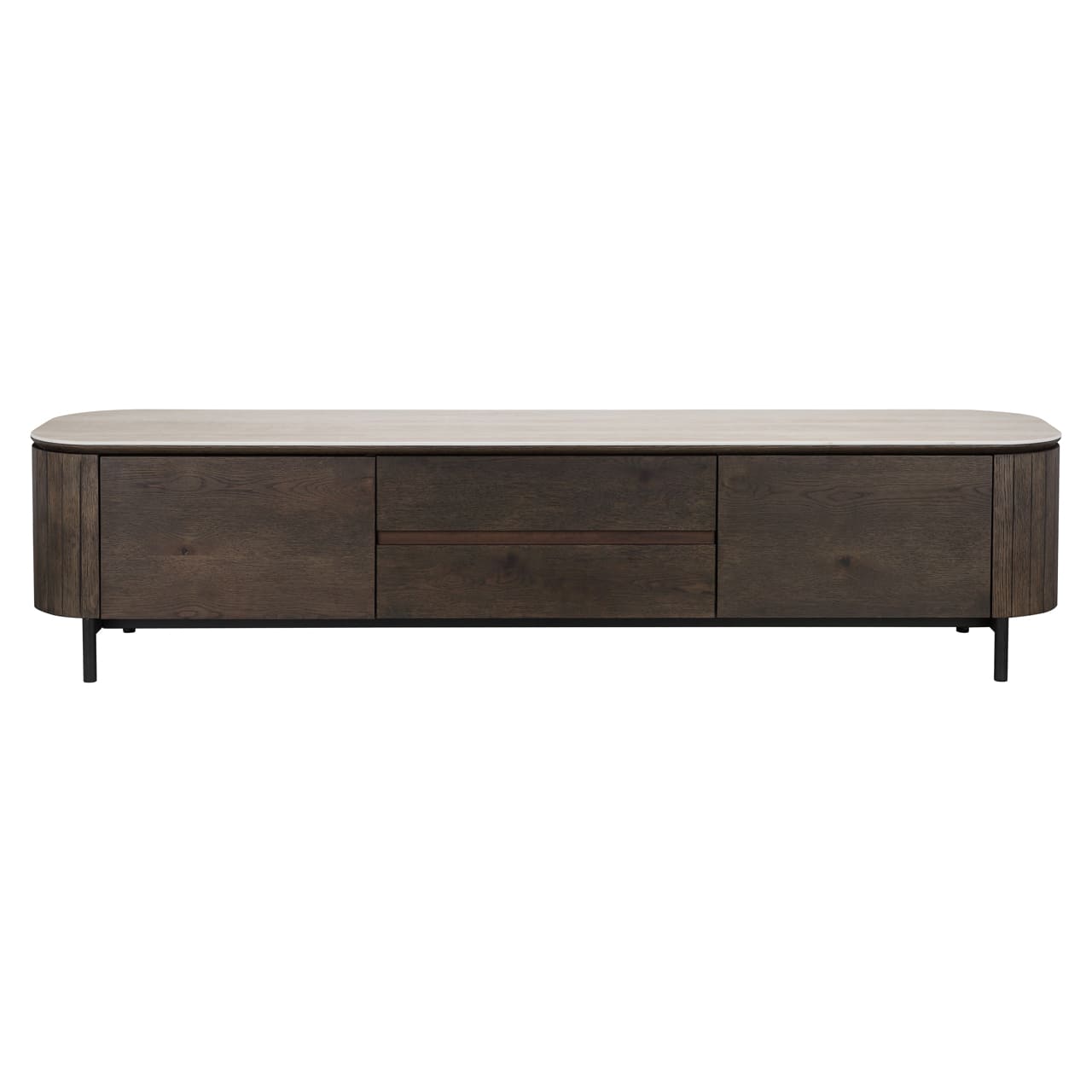 Meuble TV Arrondi Ritz 200 cm