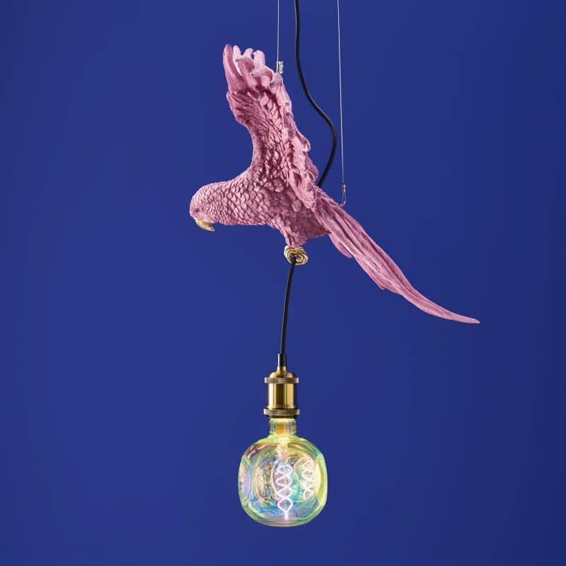 Plafonnier Perroquet Percy, rose-werns