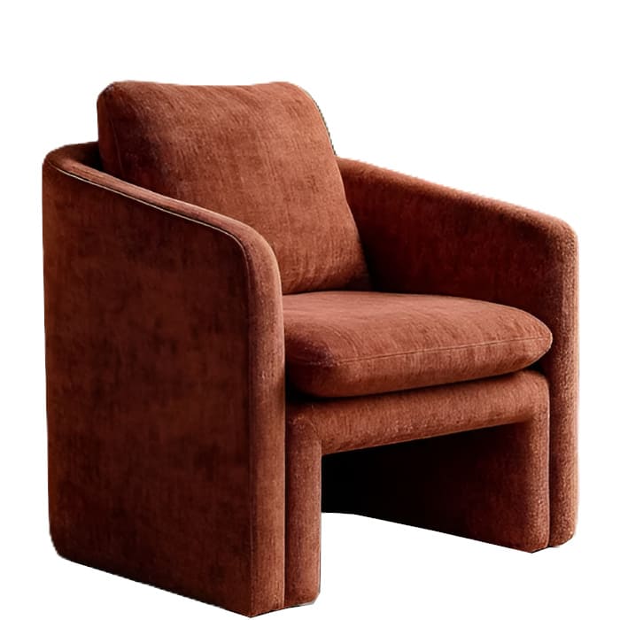 Fauteuil Paola - Le confort enveloppant aux nuances chaudes