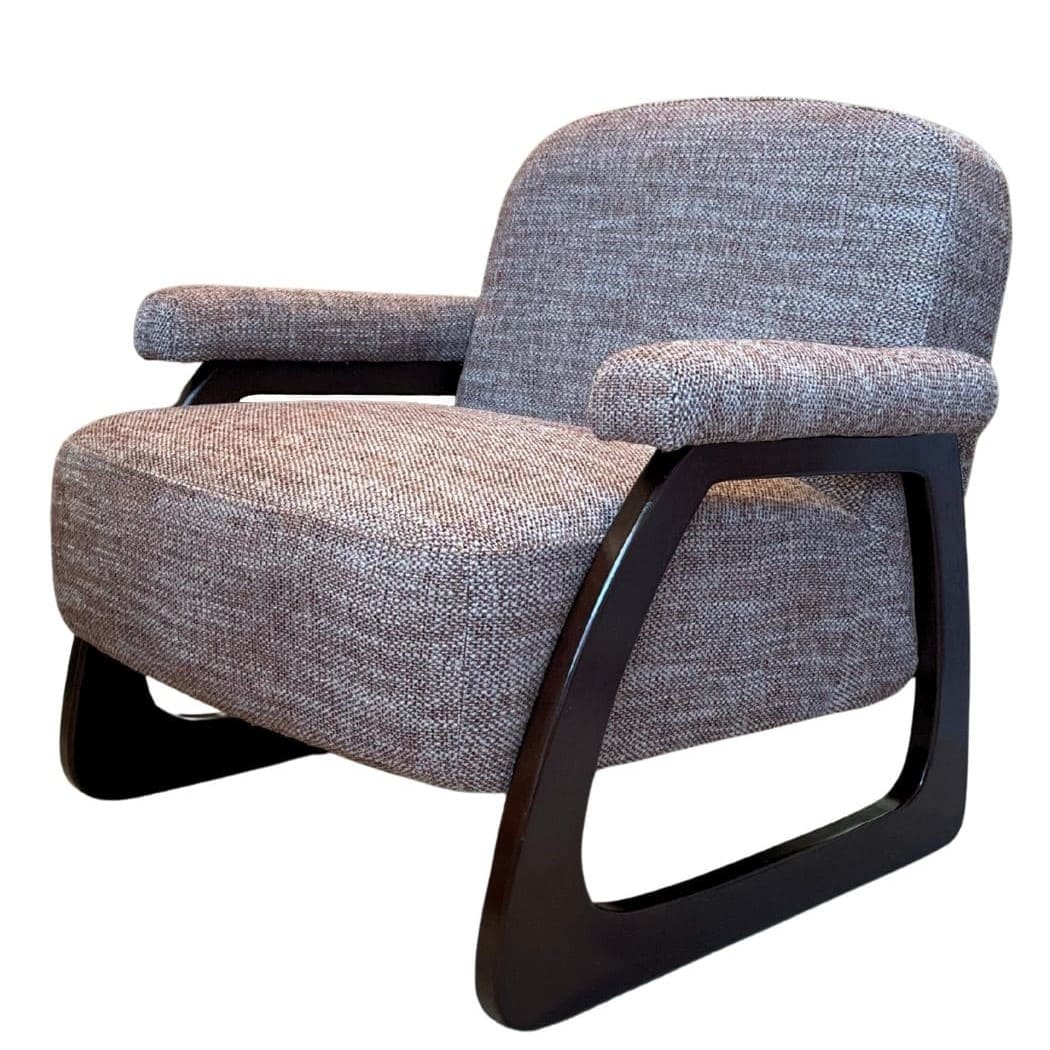 fauteuil arlo, fauteuil design avec un piétement signature