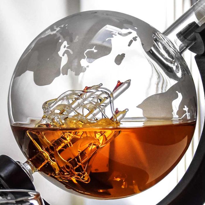 deluxe globe decanter set 1 1 2nd