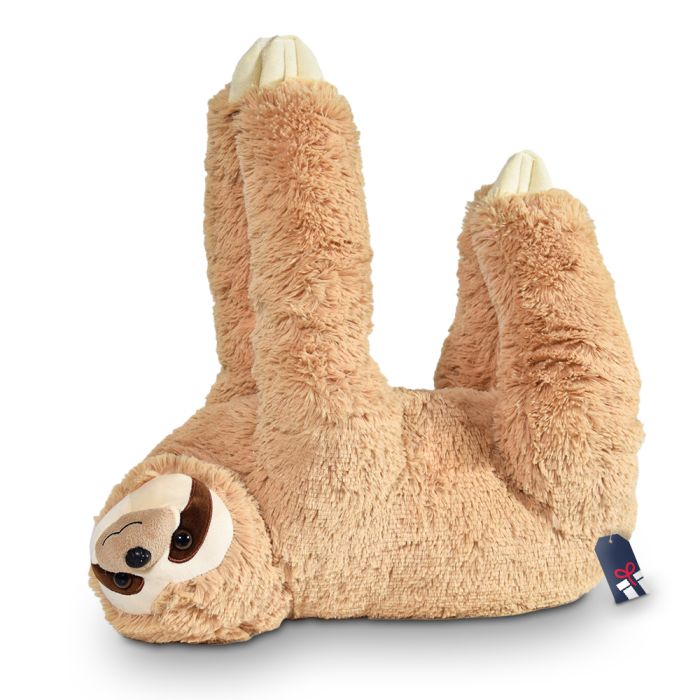 sloth pillow met tag