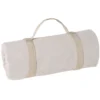 Nappe pique-nique XL beige 140 × 280 cm imperméable