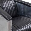 fauteuil club dc3 cuir noir 3