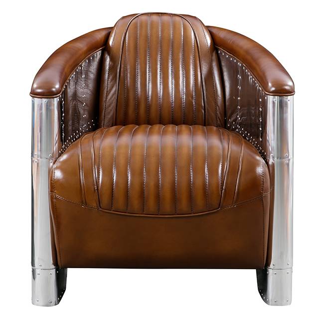 fauteuil club dc3 cuir 2