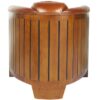 fauteuil club canoe cuir 5