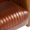 fauteuil club canoe cuir 6
