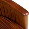 fauteuil club canoe cuir 7