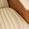 fauteuil club pirogue cuir beige 4