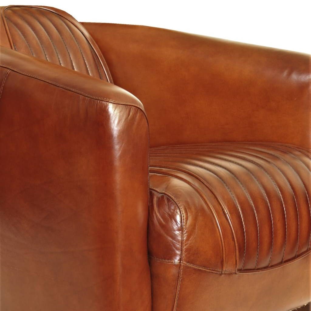 fauteuil club sport cuir 3