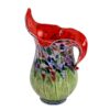 Vase Fiore en verre : pièce sculpturale faite main
