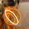 1 ampoule led decoration anneau saturne, blanc chaud, werns