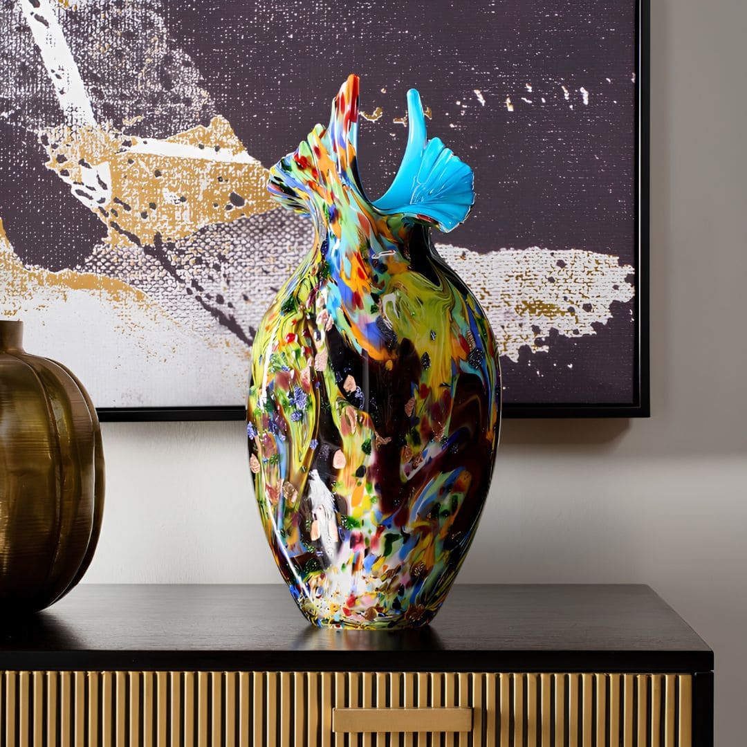 11:55Claude a répondu : Vase L'Onda en verre : pièce sculpturale faite mainVase L'Onda en verre : pièce sculpturale faite main