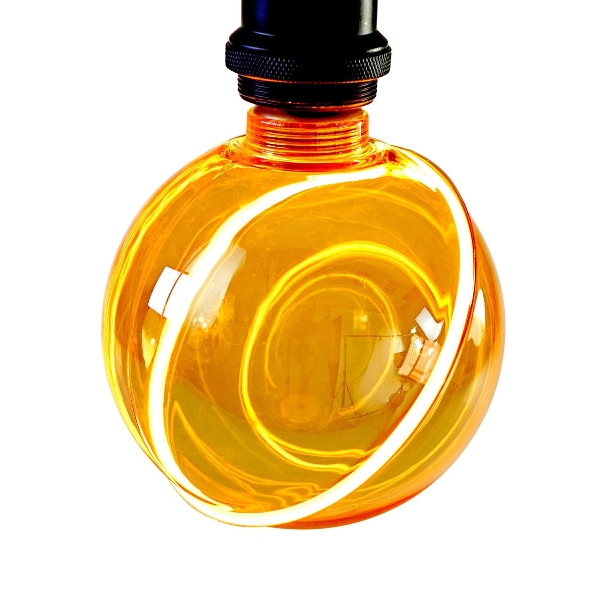 Accueil 10 ampoule led saturn vintage, anneau led blanc chaud