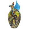 Vase L'Onda en verre : pièce sculpturale faite main
