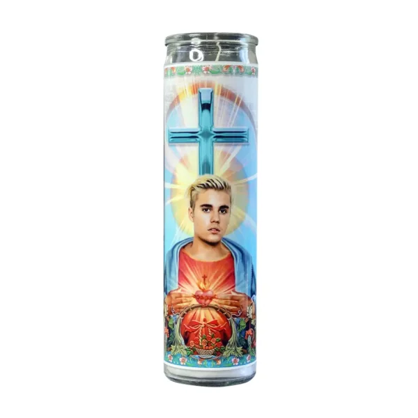 Accueil 9 Bougie De Prière Justin Bieber
