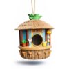 nichoir-oiseaux-tiki-bar-birdhouse-cabane-1-majdeltier Nichoir à Oiseaux Tiki Bar - Une Cabane à Oiseaux Tropicale Pleine de Charme