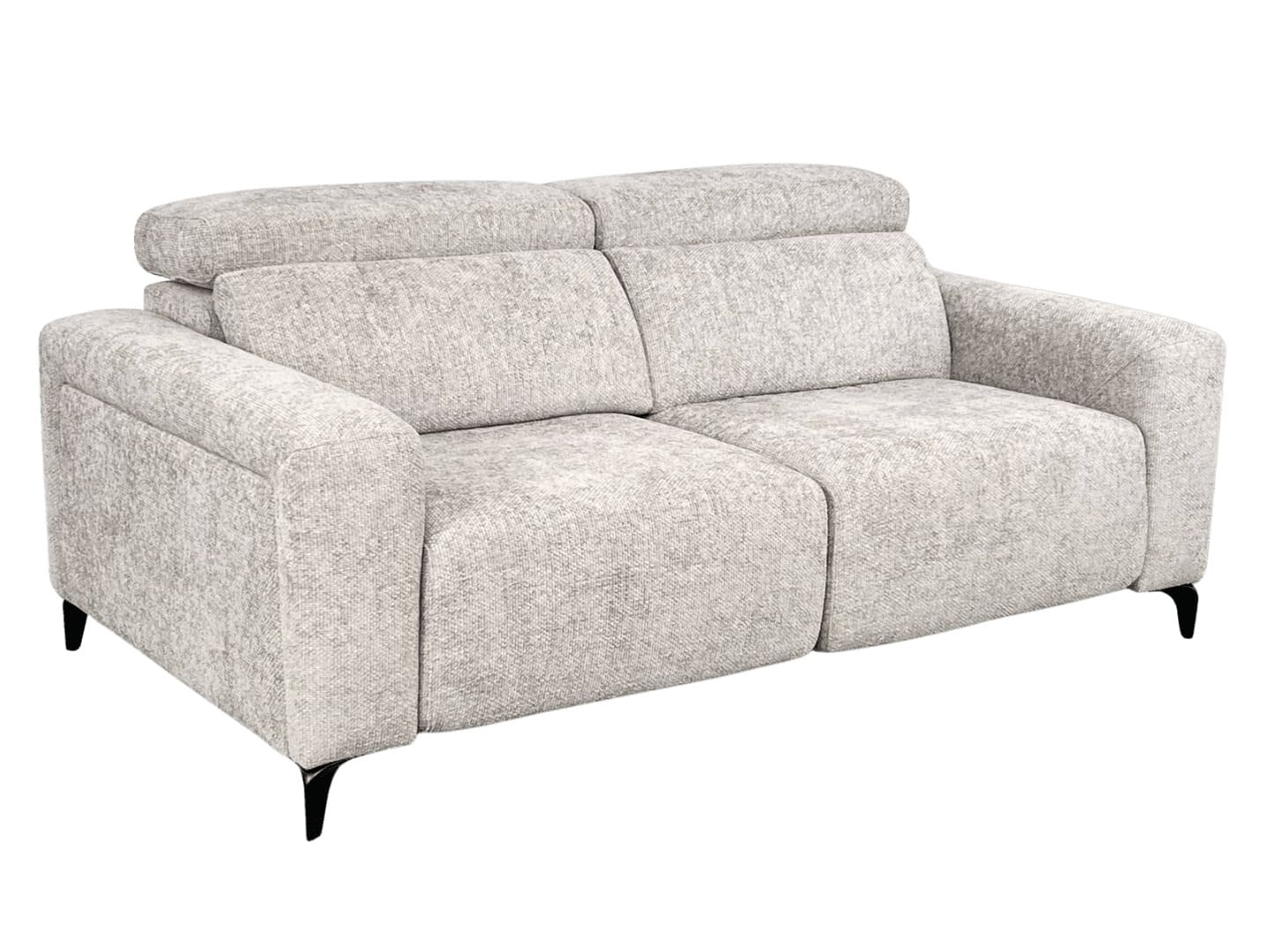canape coulissant droit titus tissu beige