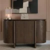 Buffet Arrondi Langford Céramique 120cm 21 buffet arrondi langford chene foncé dans un salon