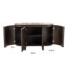 Buffet Arrondi Langford Céramique 120cm 20 buffet langford avec cotes, 120x77x44.5