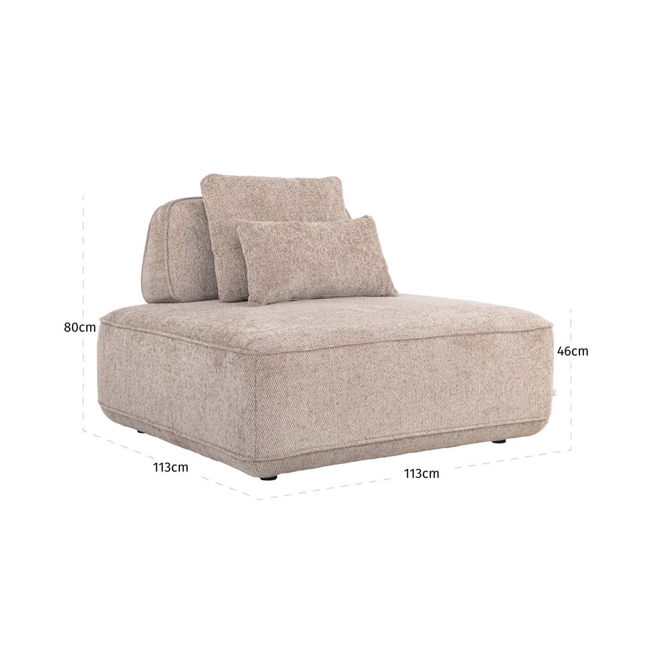 Canapé-Tudor-1-place-modulable-beige-mocca-dossier-mobile-richmon-majdeltier-7 Canapé Tudor mocca 1 place modulable, dimensions 113x113x80 cm