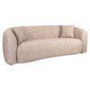 Canapé Luxandra Richmond Interior tissu tweed beige, salon contemporain