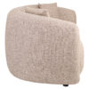 Canapé Luxandra Richmond Interior tissu tweed beige, accoudoir