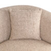 Coussin assorti tissu bouclé beige, canapé Luxandra Richmond Interior